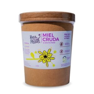 Miel Cruda de Bosques y Praderas zona central 1 Kg (Bees and Health)