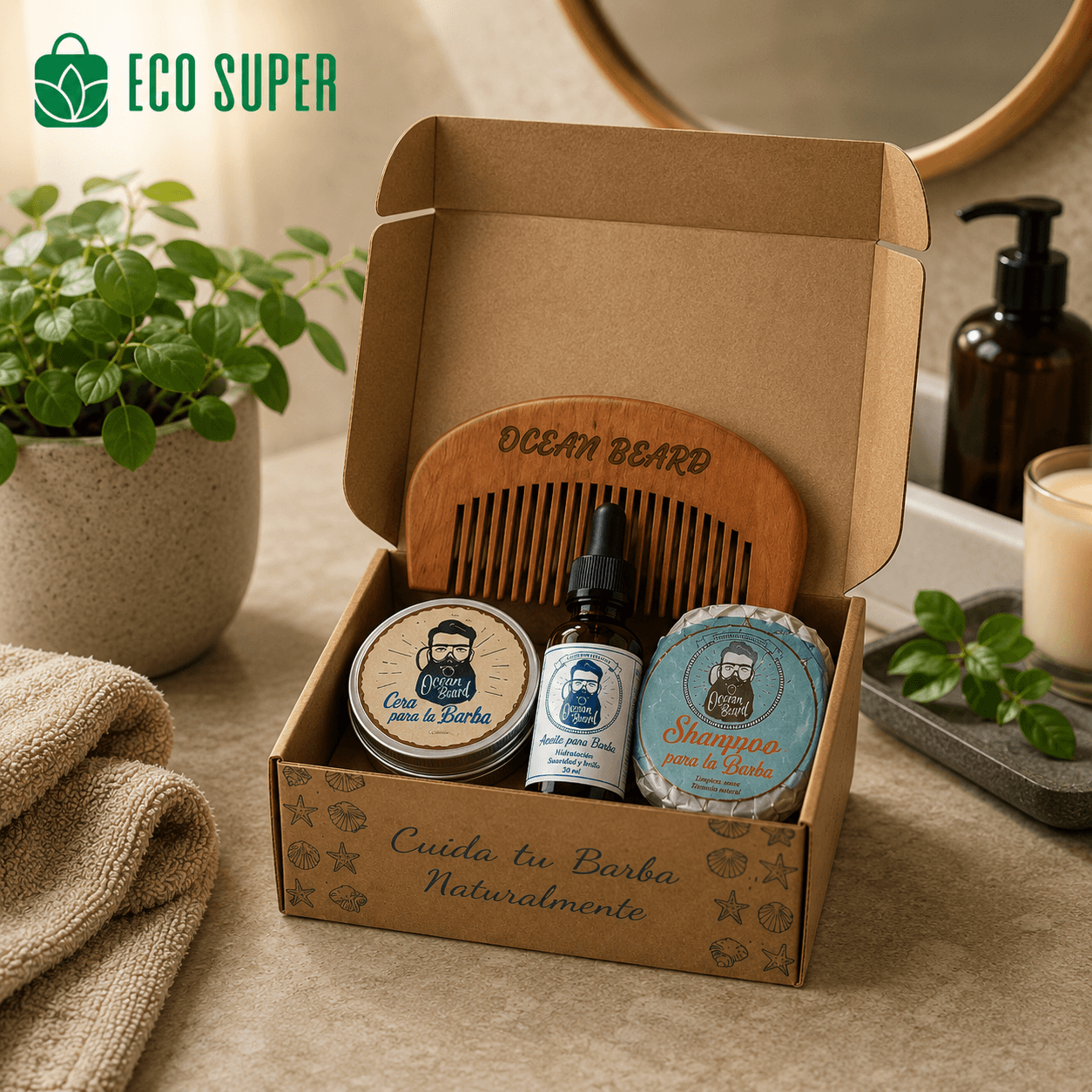 ECOBOX Barba Perfecta Ocean Beard