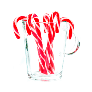 Bastones Navideños de Caramelo