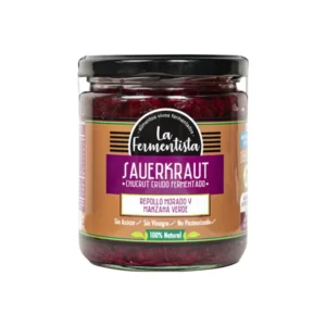 Sauerkraut clásico Purpura (repollo morado-manzana verde) 400 gr